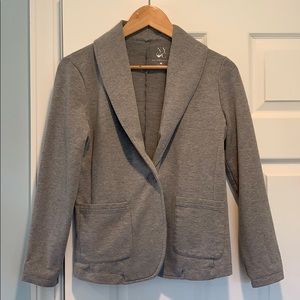 Gray blazer